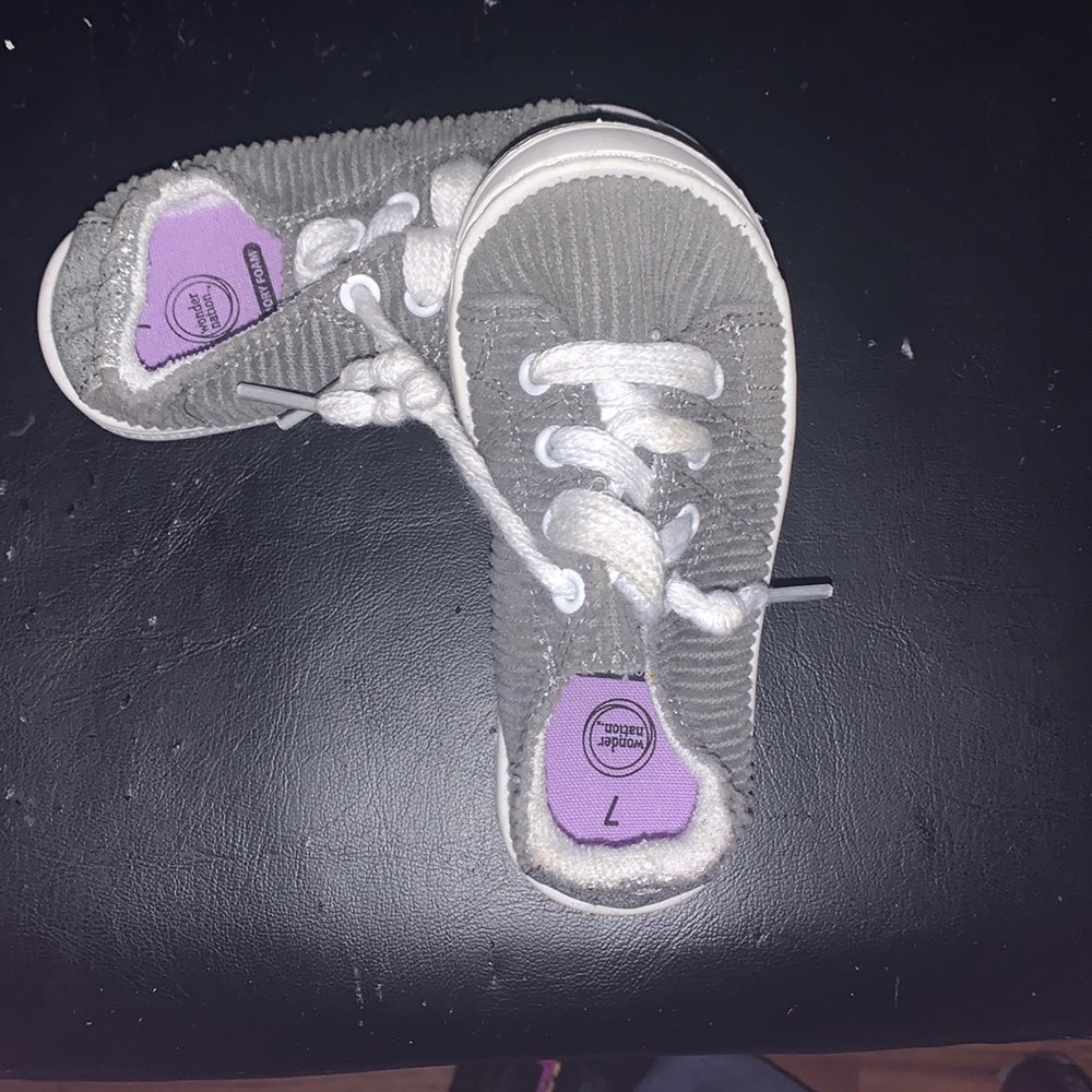 Gray wonder nation shoes